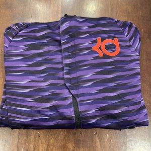 Nike KD zip up Dri-fit purple sweatshirt size YM